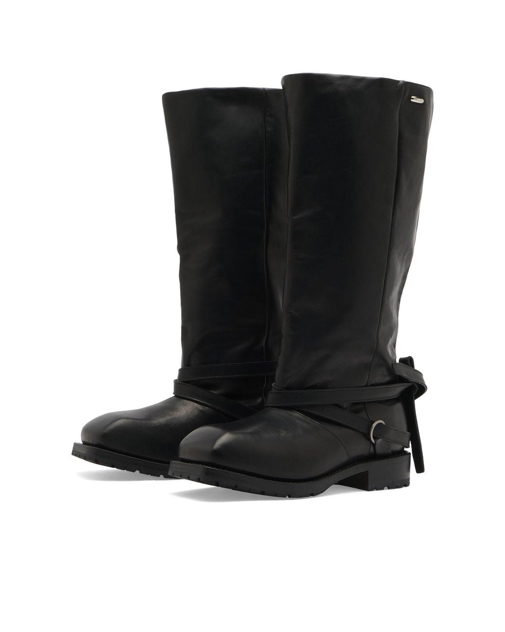 Our Legacy Black High Engine Boots
