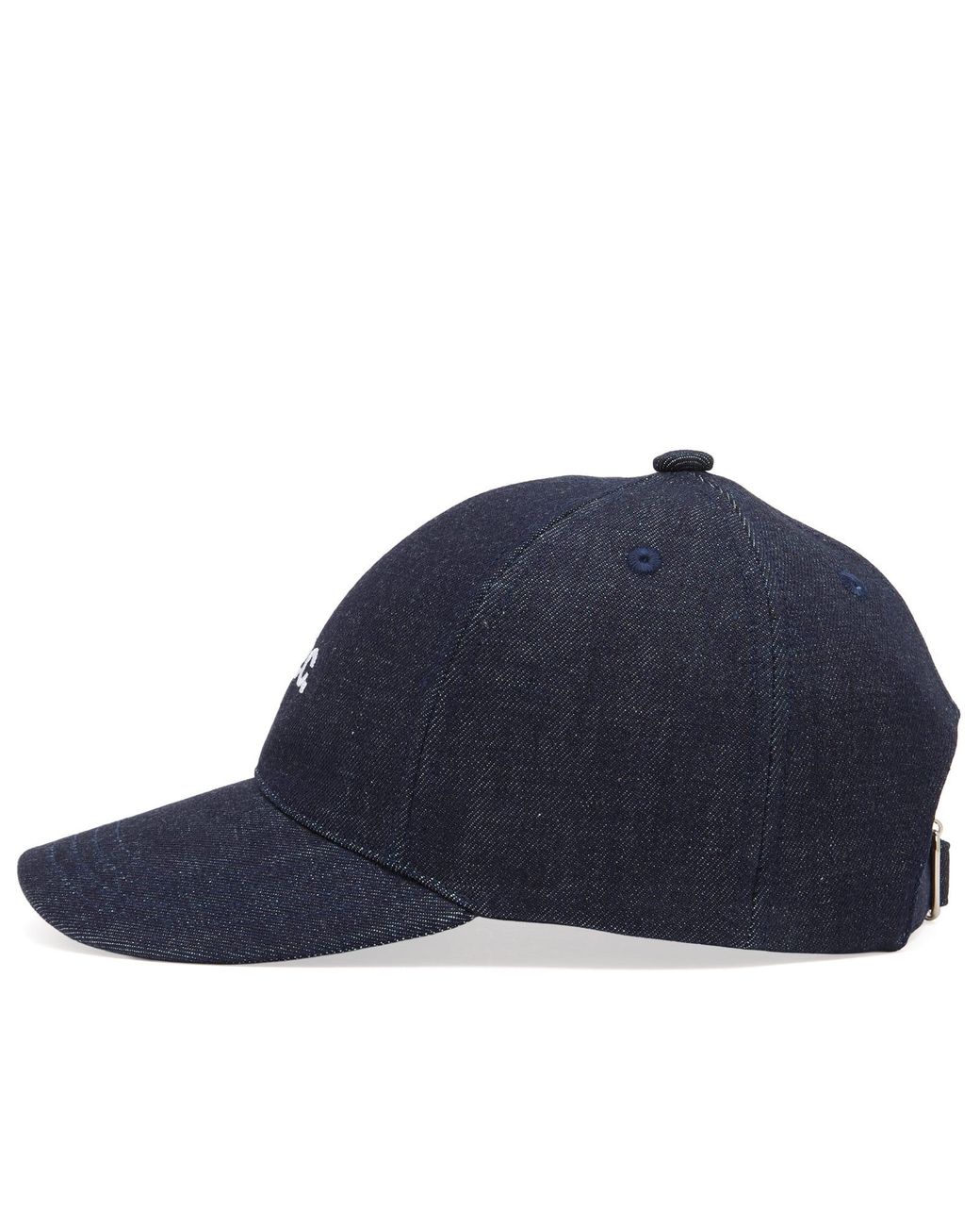 A.P.C. Blue Charlie Logo Cap for men