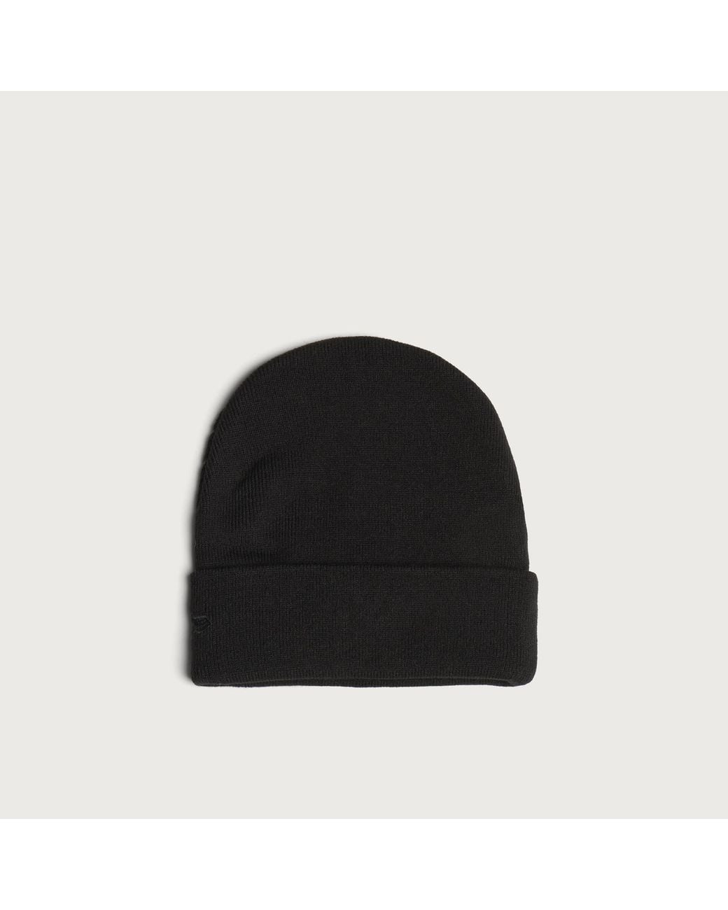KTZ Black New York Yankees Oversize Logo Beanie Hat