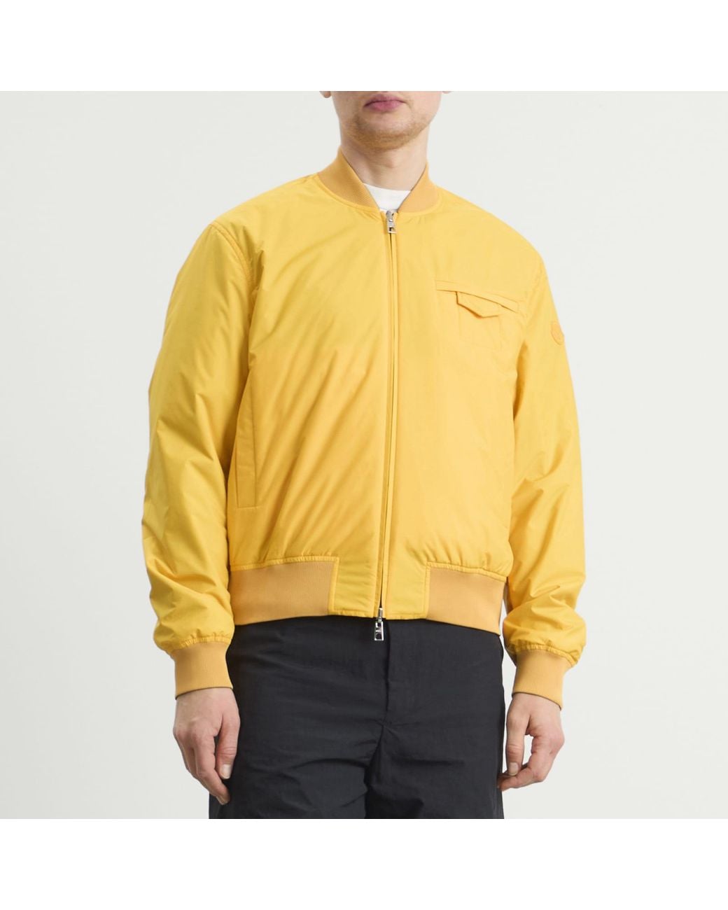 Moncler Green Locovez Reversible Bomber Jacket for men