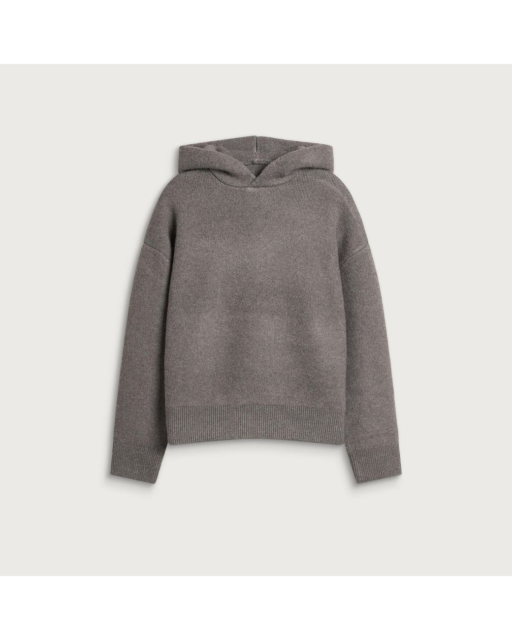 MKI Miyuki-Zoku Gray Double Knit Hoody for men