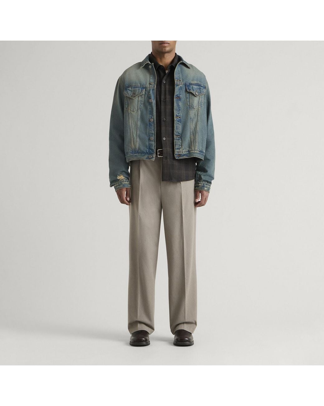 Daniel Simmons Blue Denim Jacket for men