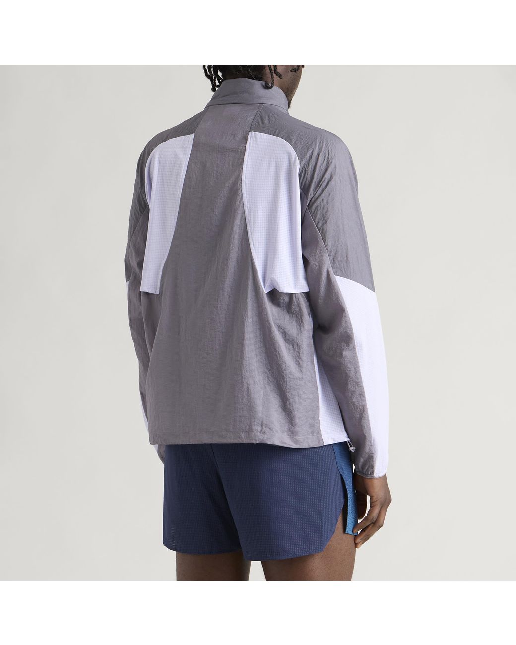 New Balance Purple Reflective Rc Jacket for men