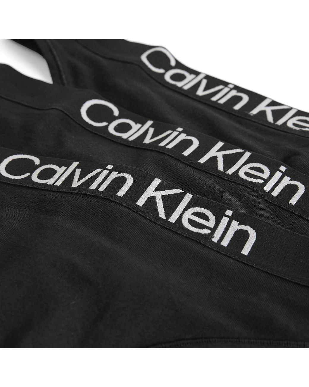 Calvin Klein Black Extra Soft Cotton Stretch Thong