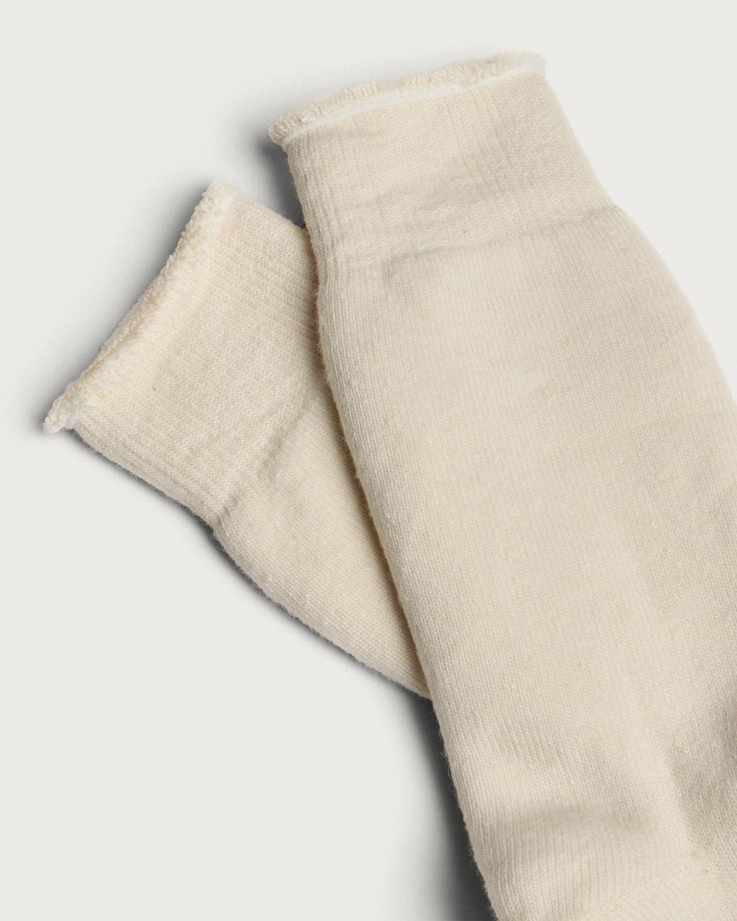 RoToTo Double Face Sock in White | Lyst