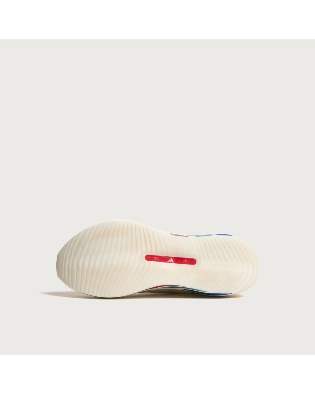Adidas White Hyperboost Edge Stripe Sneaker for men