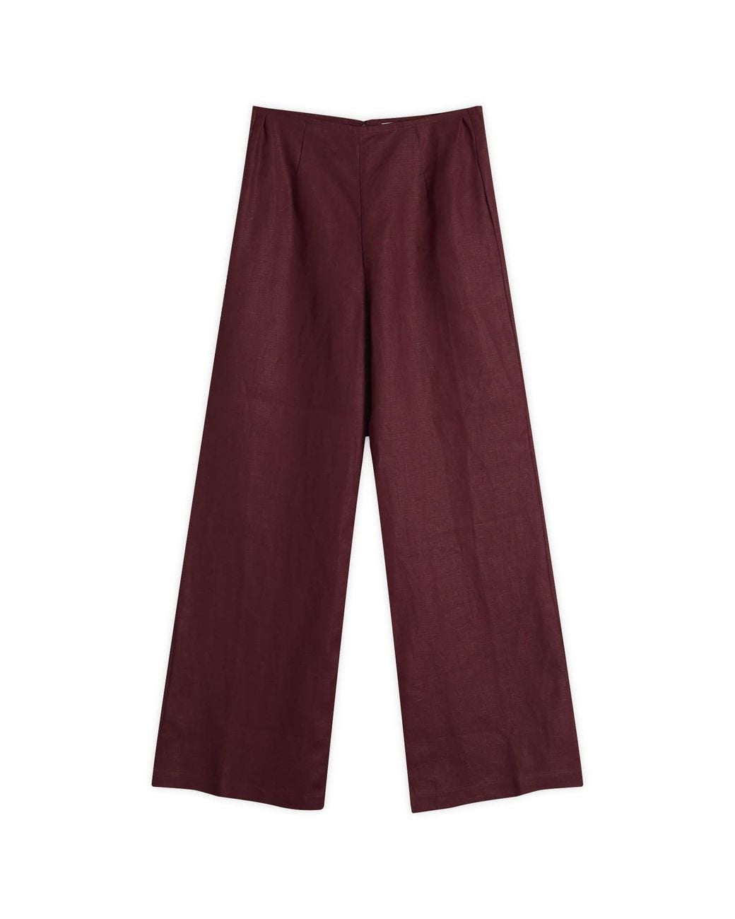 Faithfull The Brand Red Syna Straight Pants
