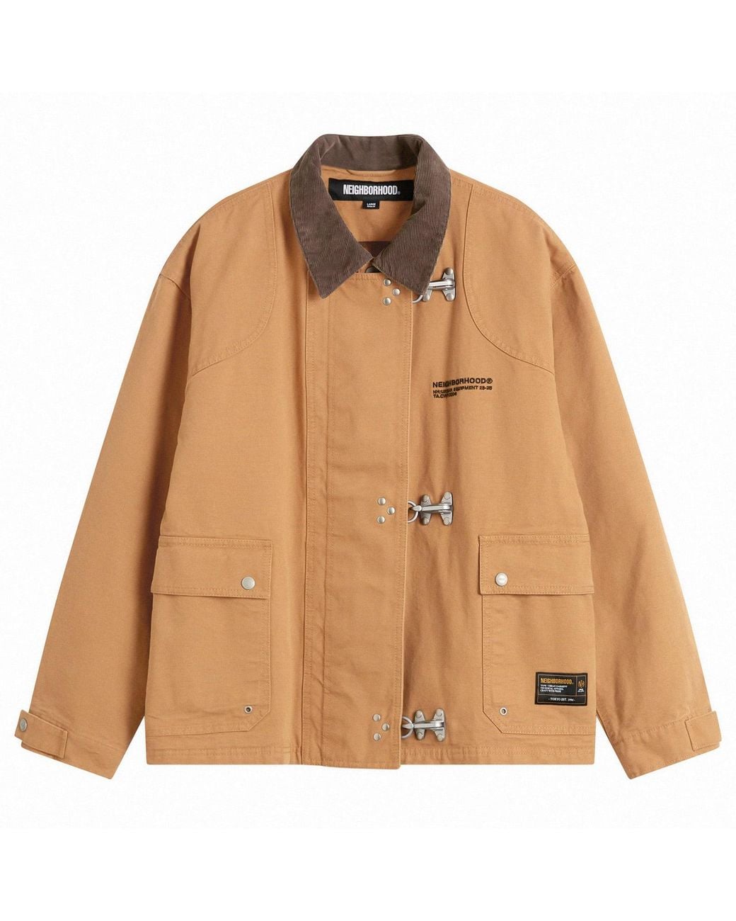 Neighborhood Fireman Jacket in Brown for Men | Lyst UK