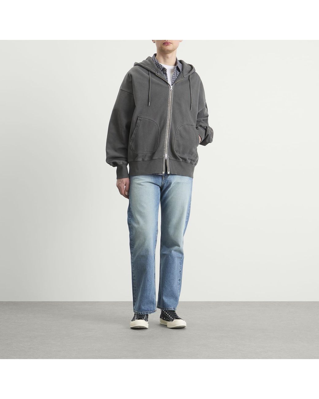 FRIZMWORKS Blue Og Selvedge Regular Denim Jeans for men