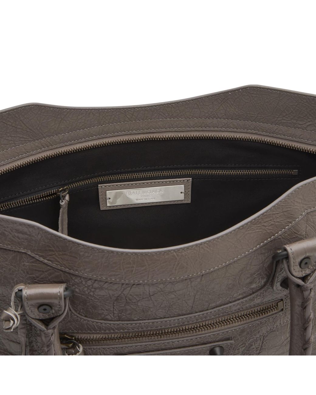 Balenciaga Gray Le City Large Bag for men
