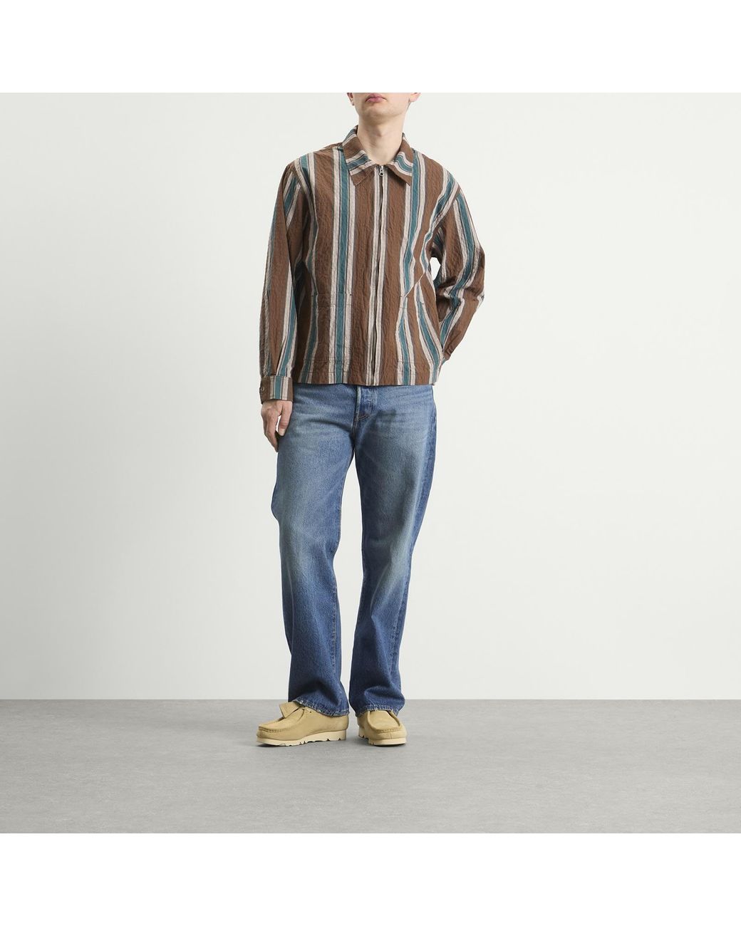 ACMH by Magic Castles Brown Deja Vu Overshirt for men