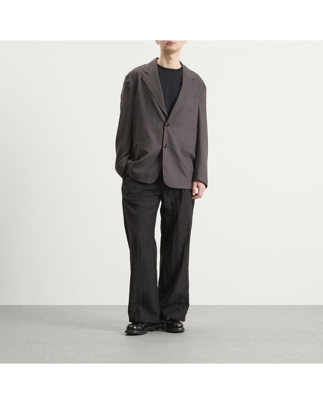Our Legacy Black Merino Industry Blazer for men