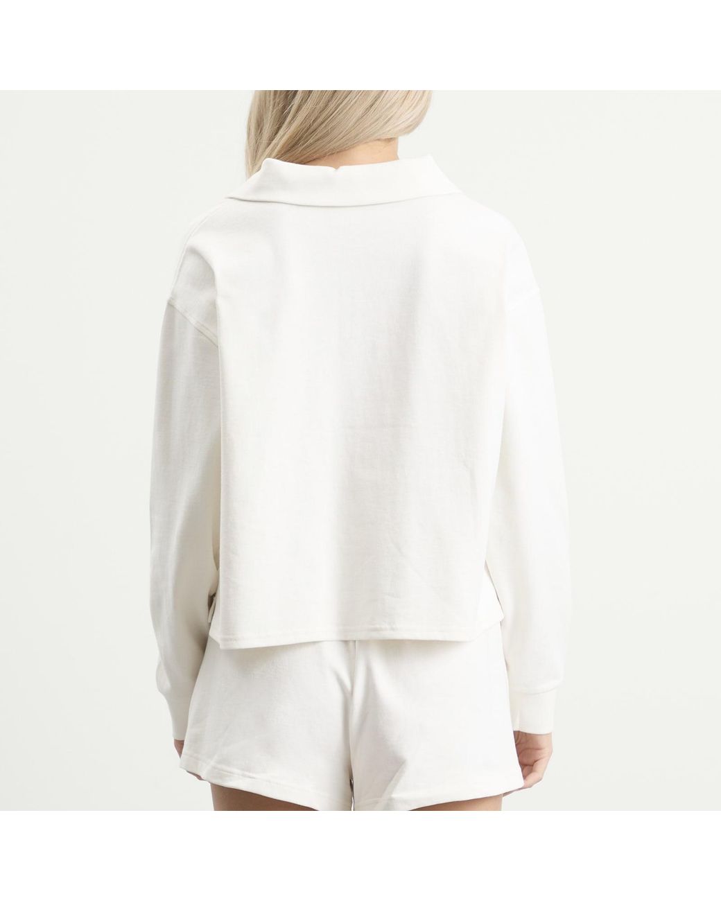 Calvin Klein White Logo Cotton Jersey Polo