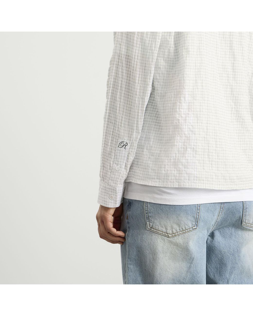 Ronning White Japanese Shirt for men