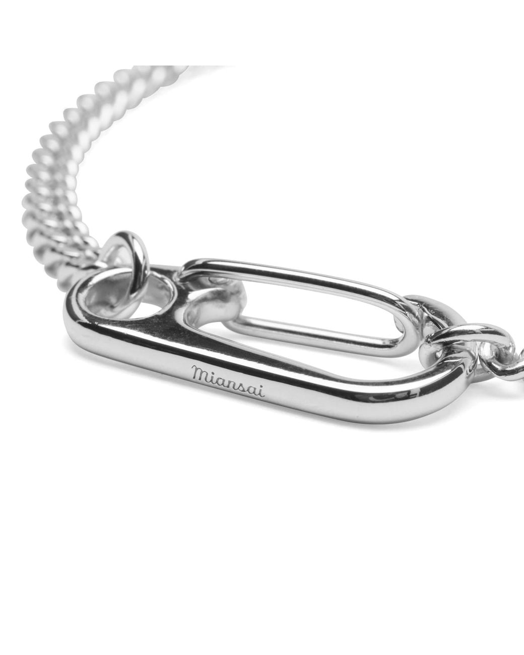 Miansai Metallic Ira Chain Bracelet for men
