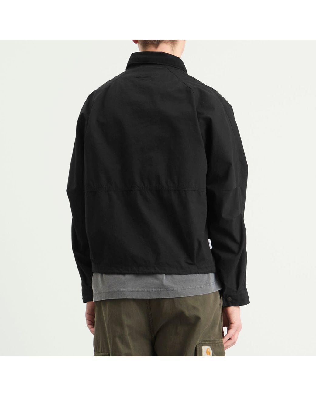 Thisisneverthat Black X Gore-Tex Windstopper Gear Jacket for men