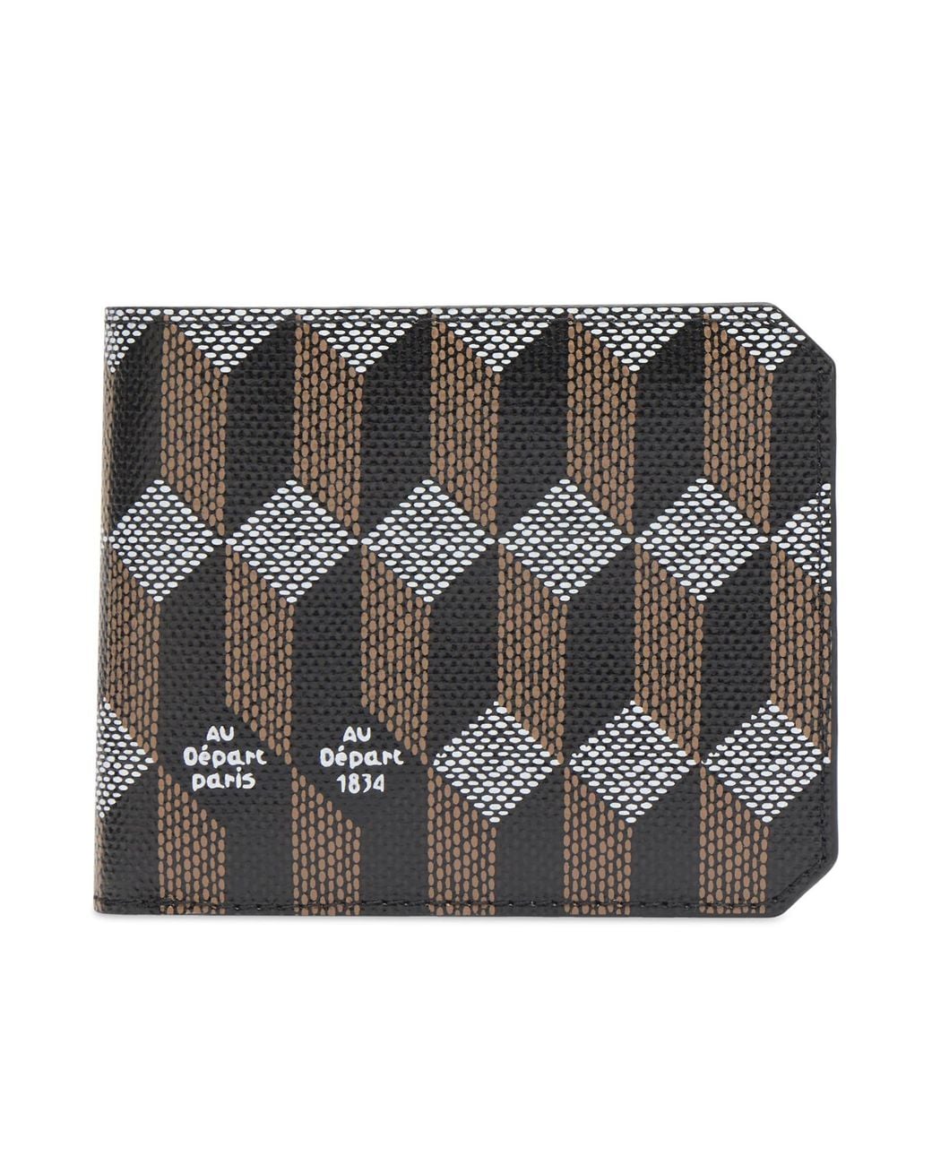 AU DEPART Metallic Bifold Wallet