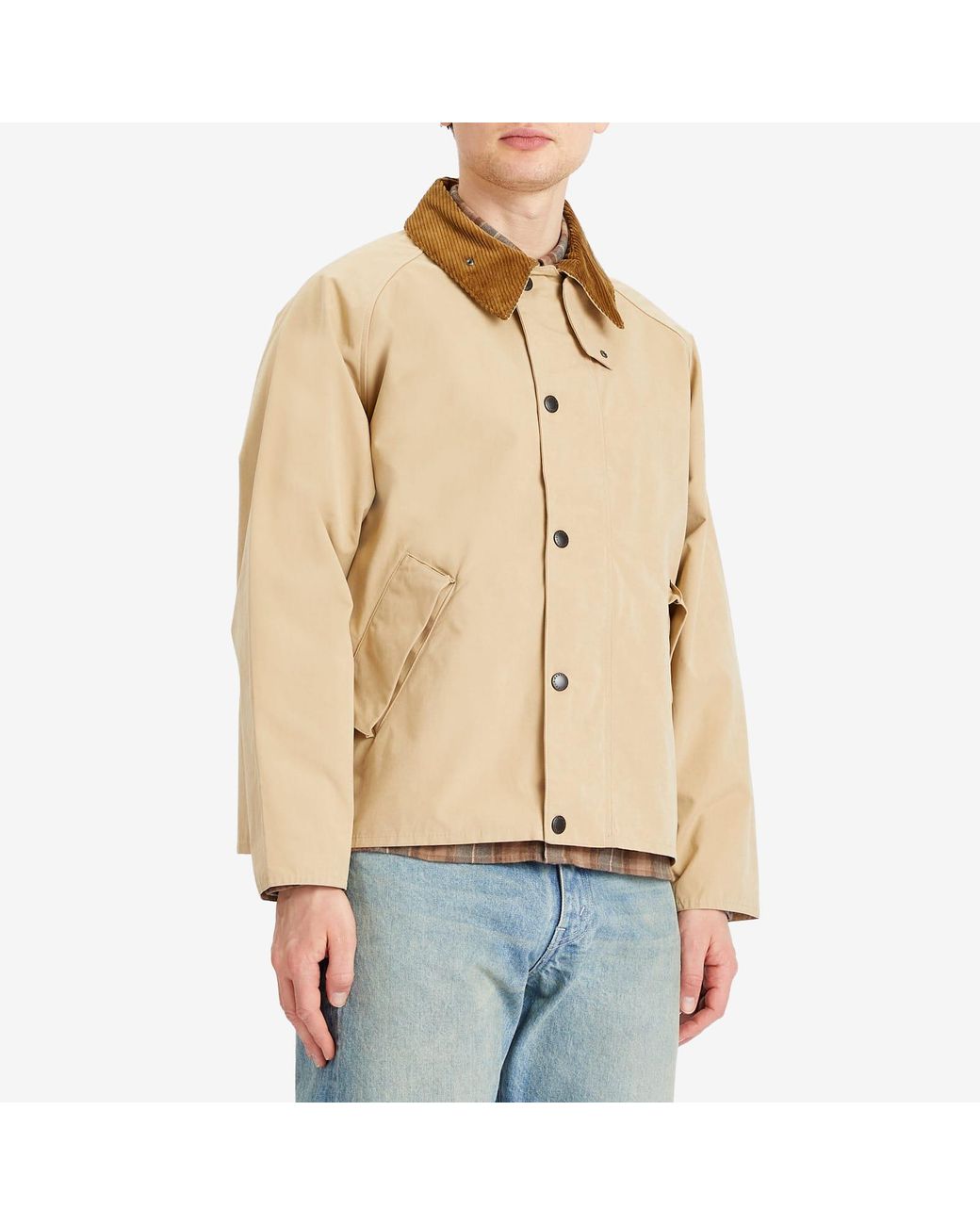 Barbour Os Transporter Casual Jacket in Natural for Men | Lyst