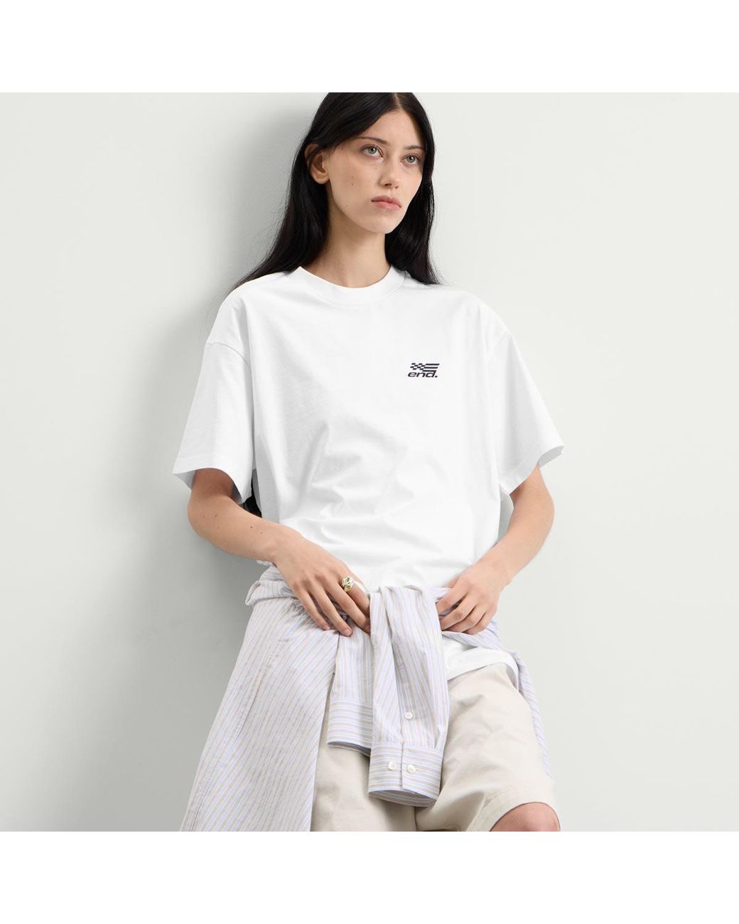 END. White Drift T-Shirt