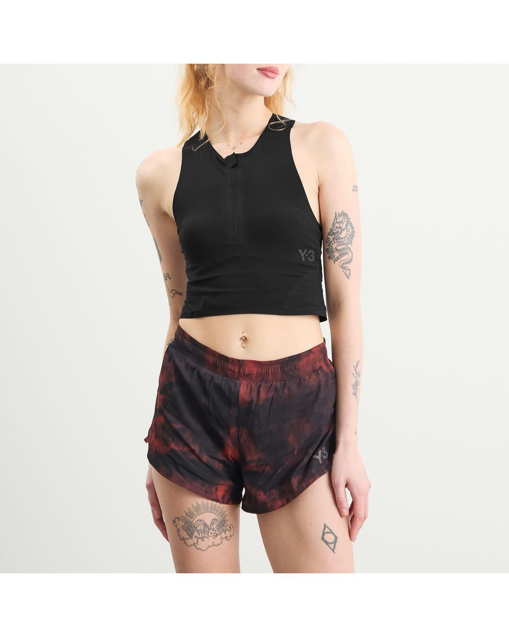 Y-3 Black Run Top