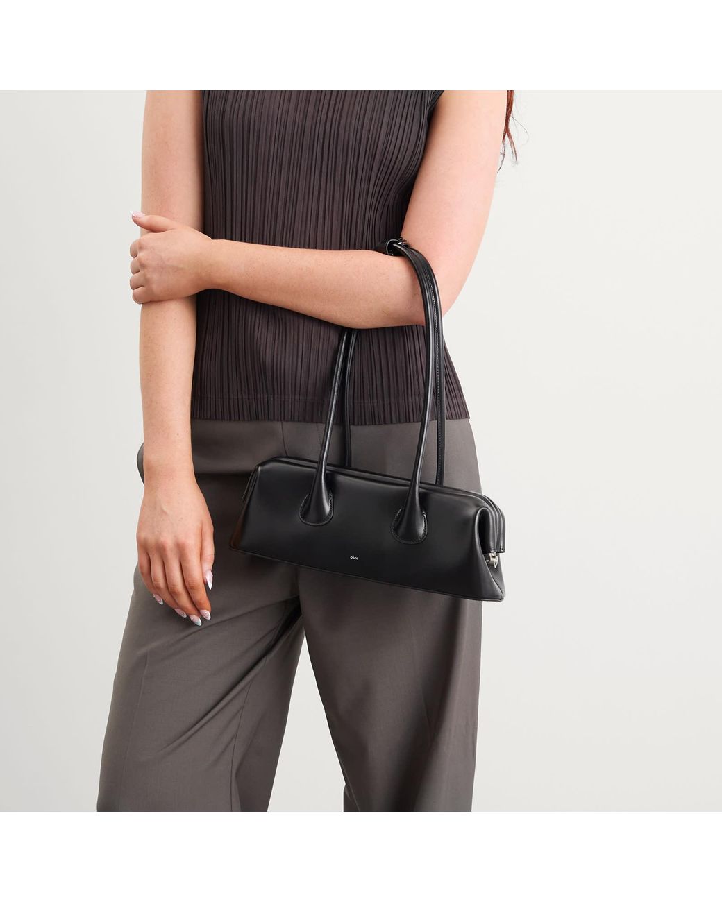 OSOI Boat Wide Mini Bag in Black | Lyst UK