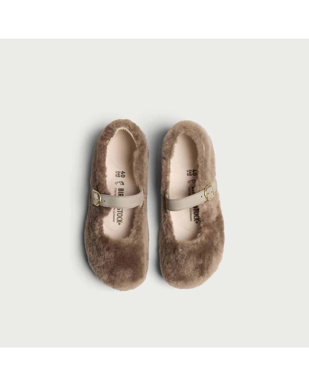 Birkenstock Brown Santa Clarita Shearling