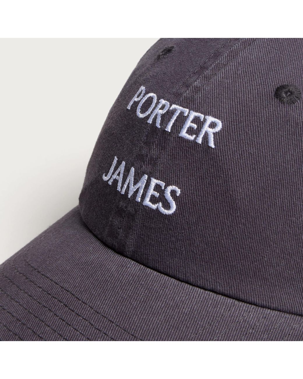 Porter James Blue Serif Dad Cap for men