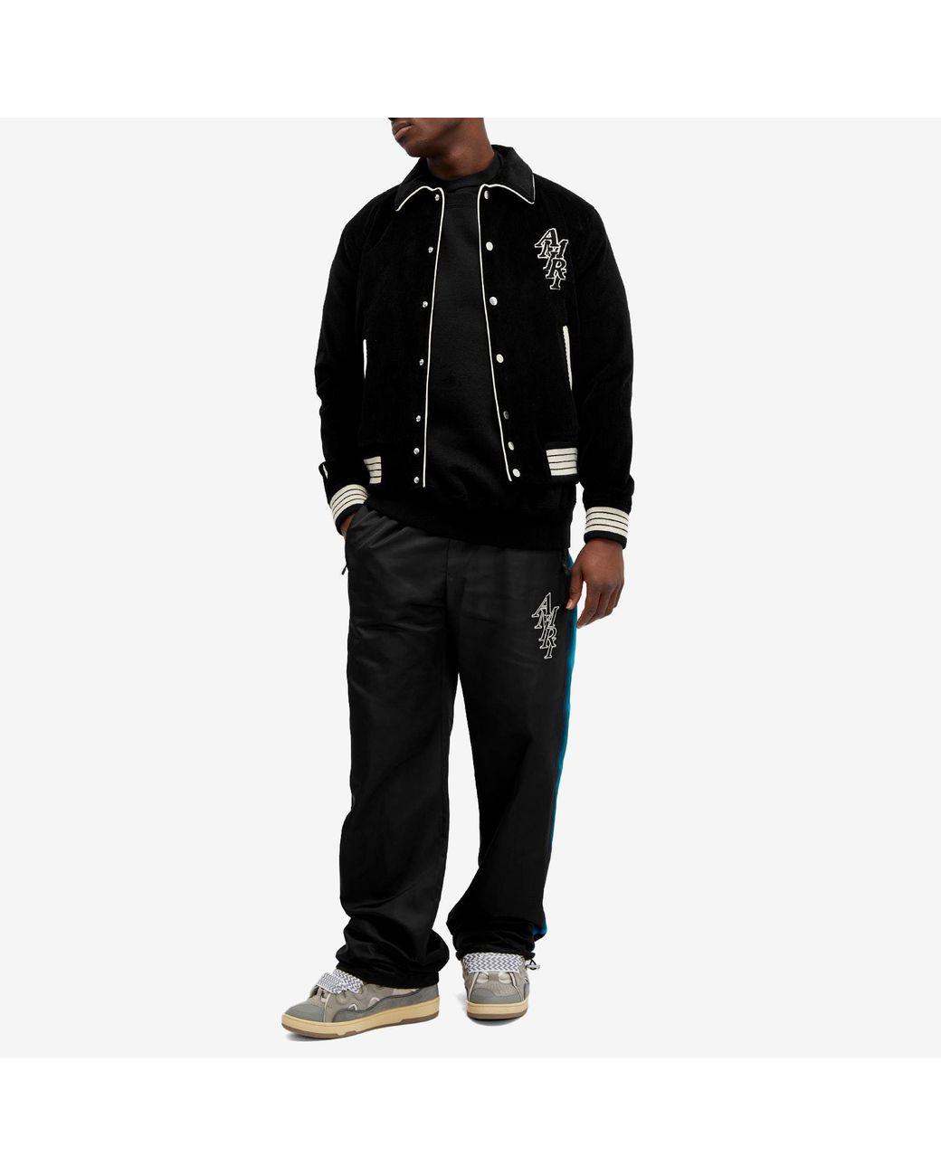 Amiri Corduroy Teddy Jacket in Black for Men | Lyst