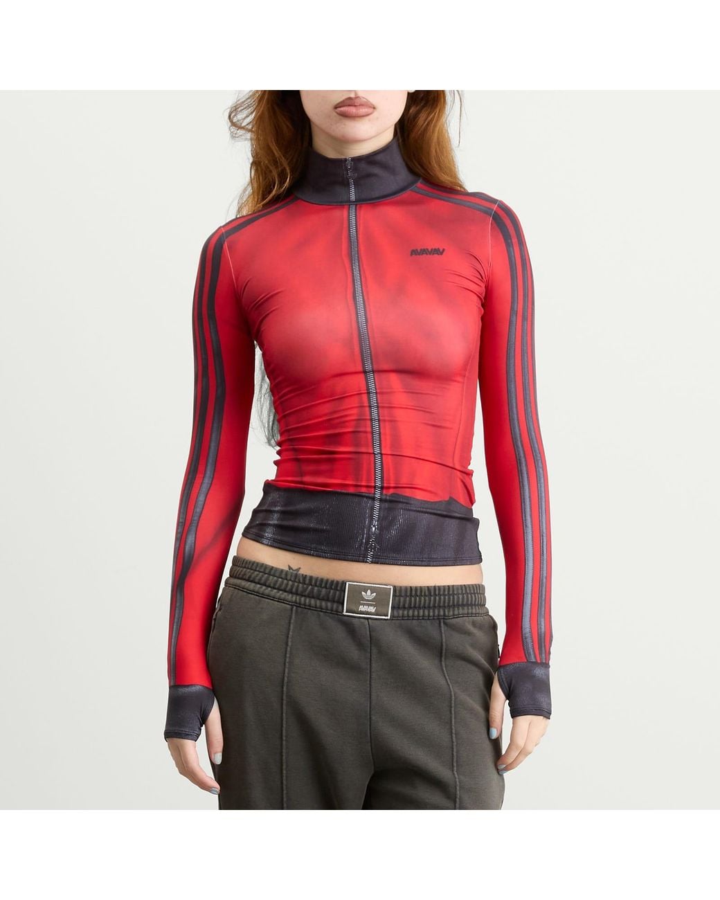売り切り価格AVAVAV adidas BASELAYER BETSCA 赤 M TOP - AVAVAV X