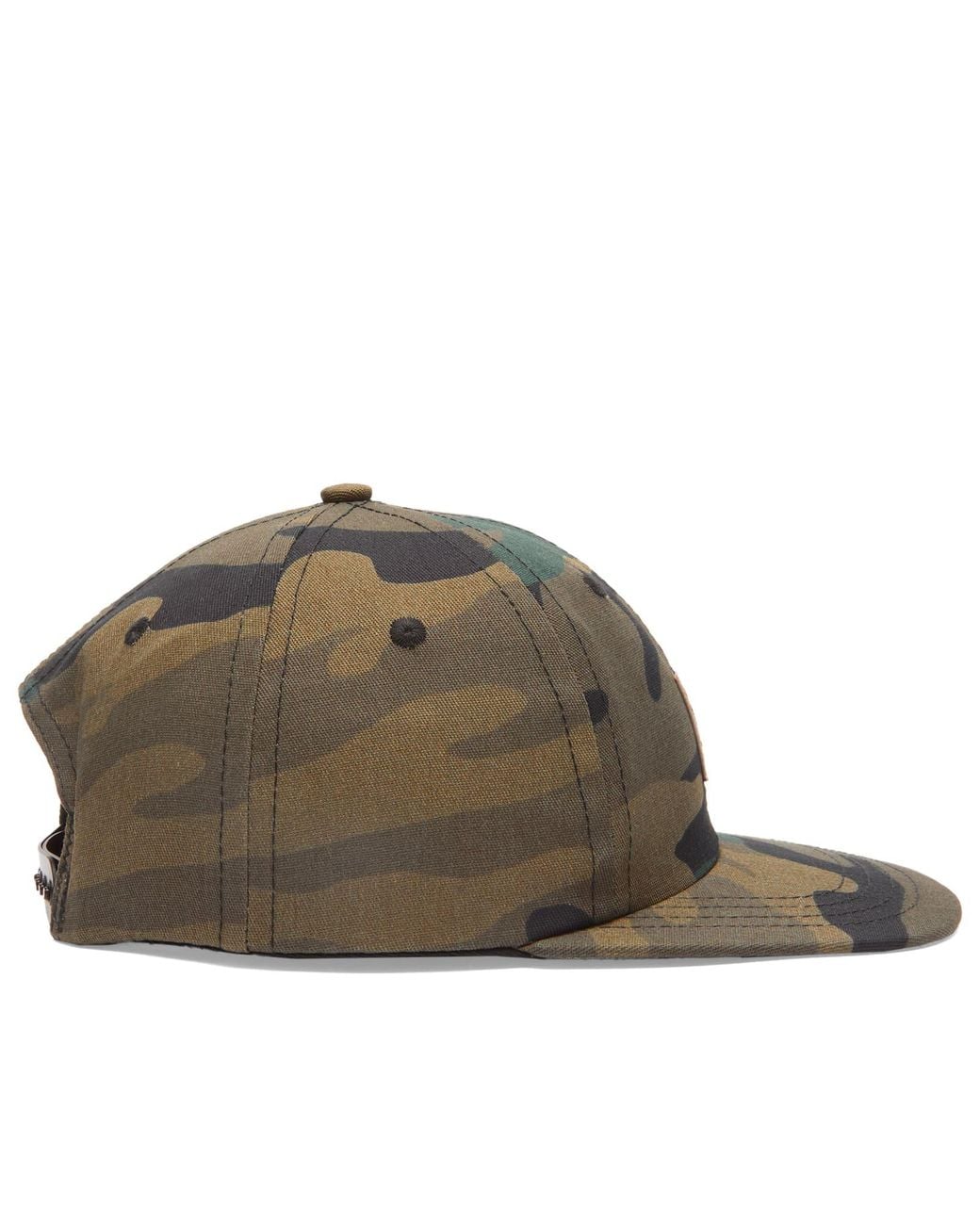 Randy's Garments Green 5 Panel Logo Snapback Cap for men