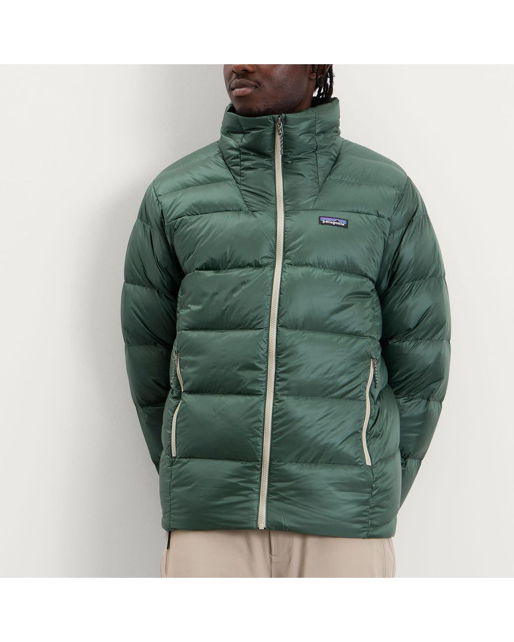 Patagonia Green Fitz Roy Down Jacket for men