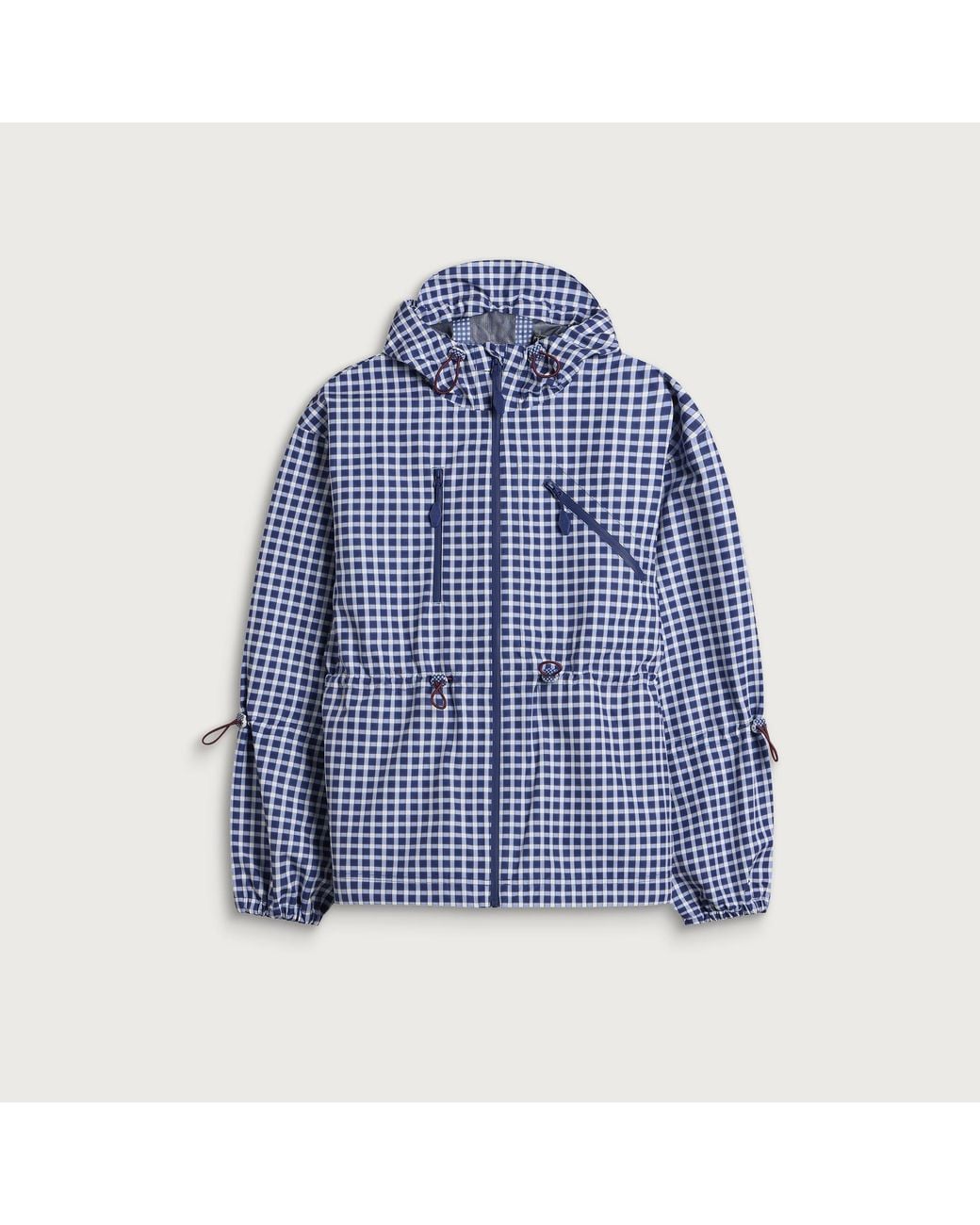 Damson Madder Blue End. X Matilda Raincoat