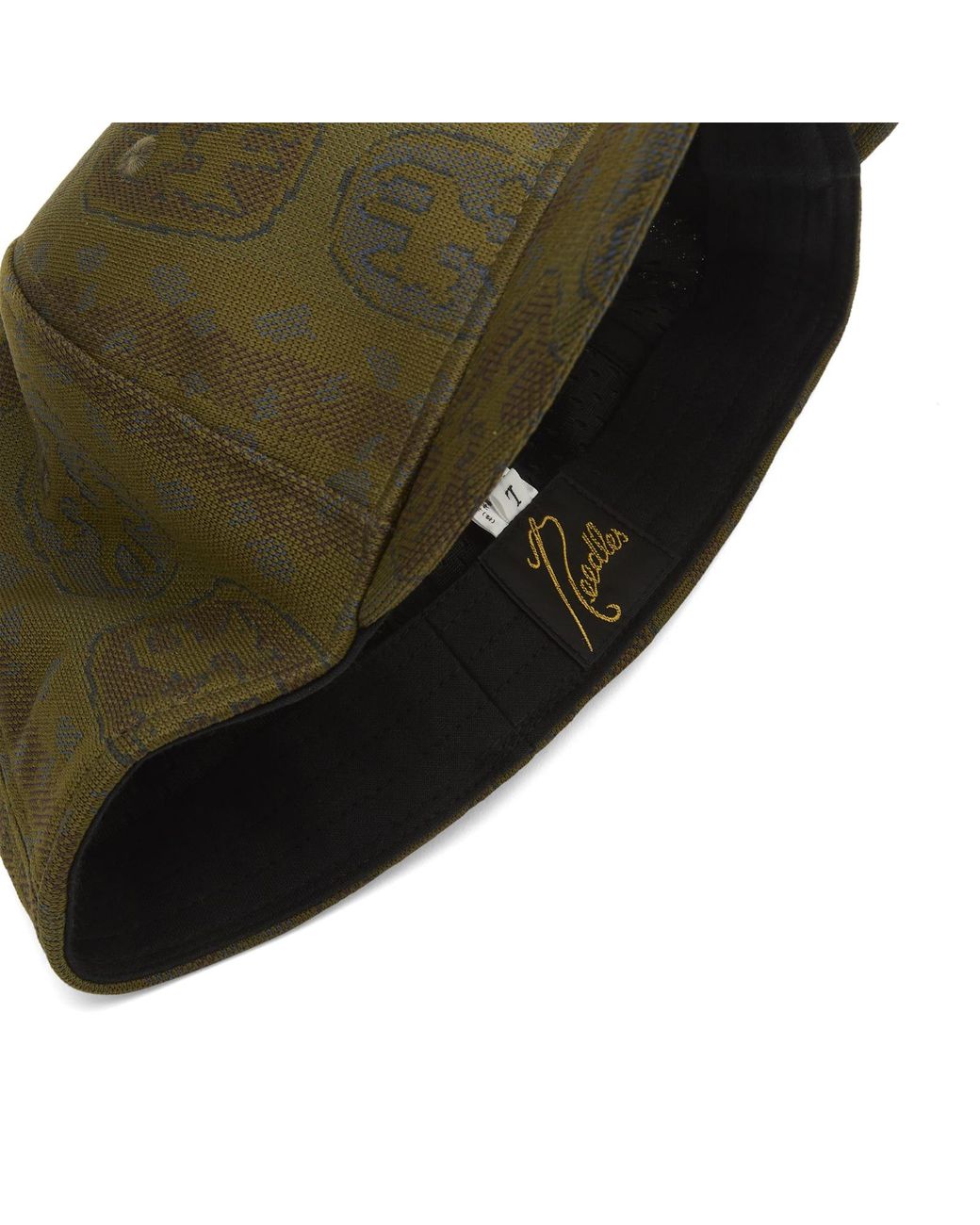 Needles Green Jacquard Baseball Cap for men