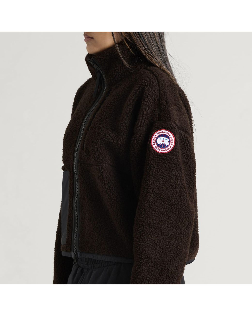 Canada Goose Black Simcoe Fleece Jacket