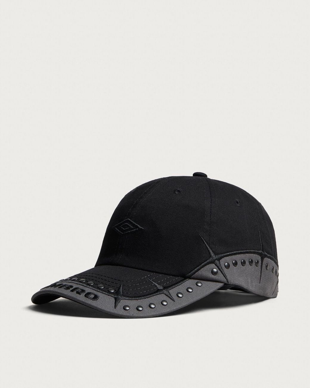 Umbro by Slam Jam Black Spikes Stud Cap for men