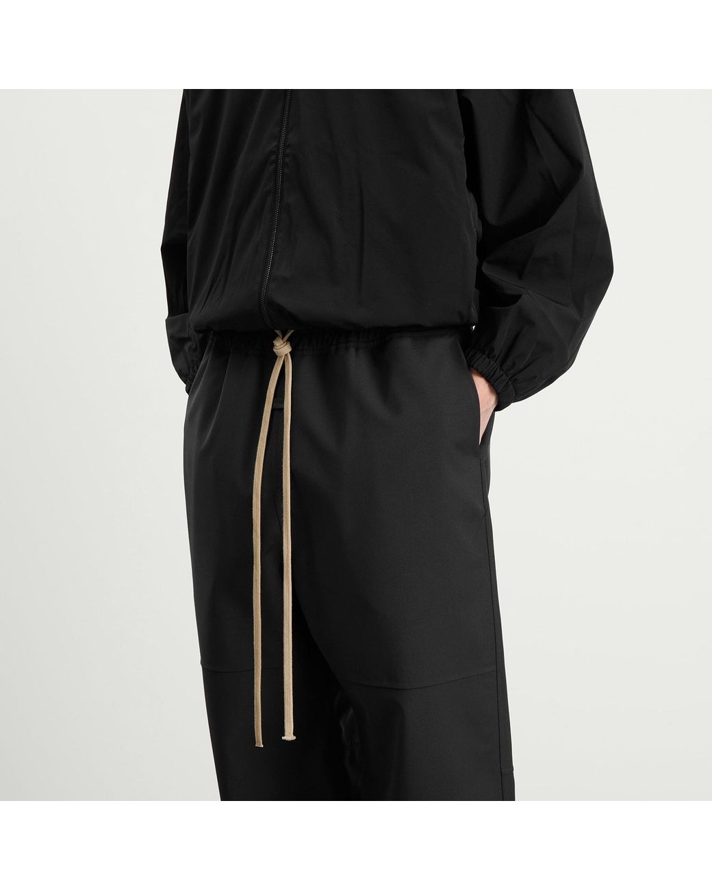 Fear Of God Gray Technical Drawstring Pant for men