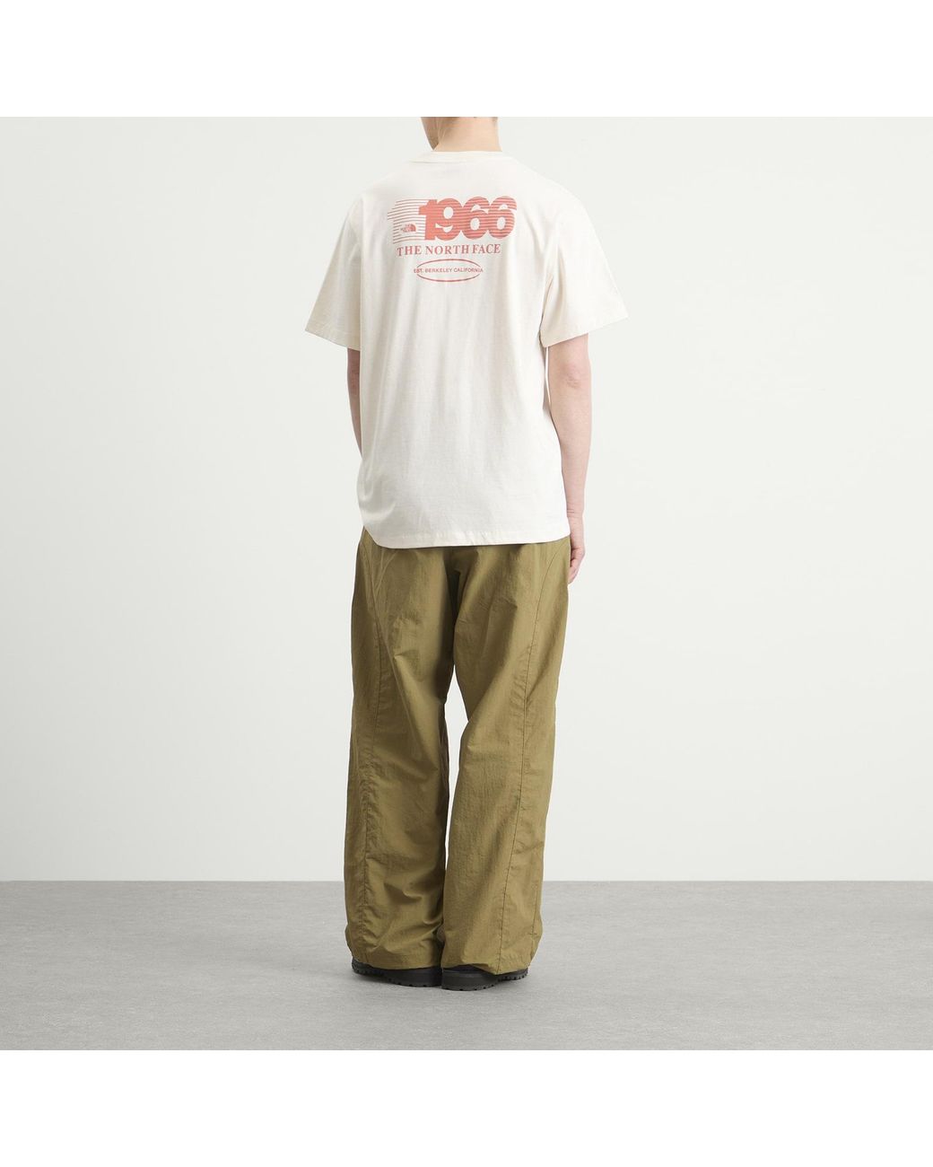 The North Face White Track Relaxed T-Shirt for men