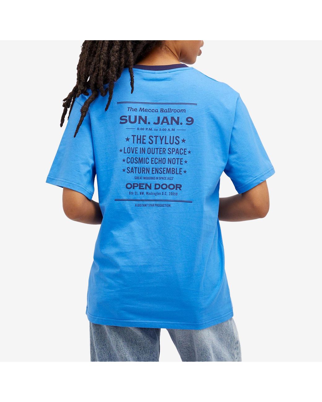 ウェア wales bonner space tee shirt Wales Bonner White Space Jazz T-Shirt Wales Bonner