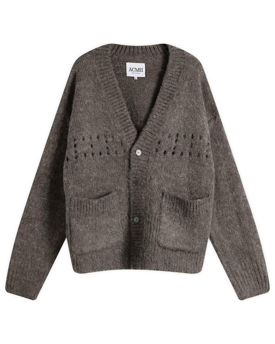 ACMH by Magic Castles Gray Martha Pocket Cardigan for men