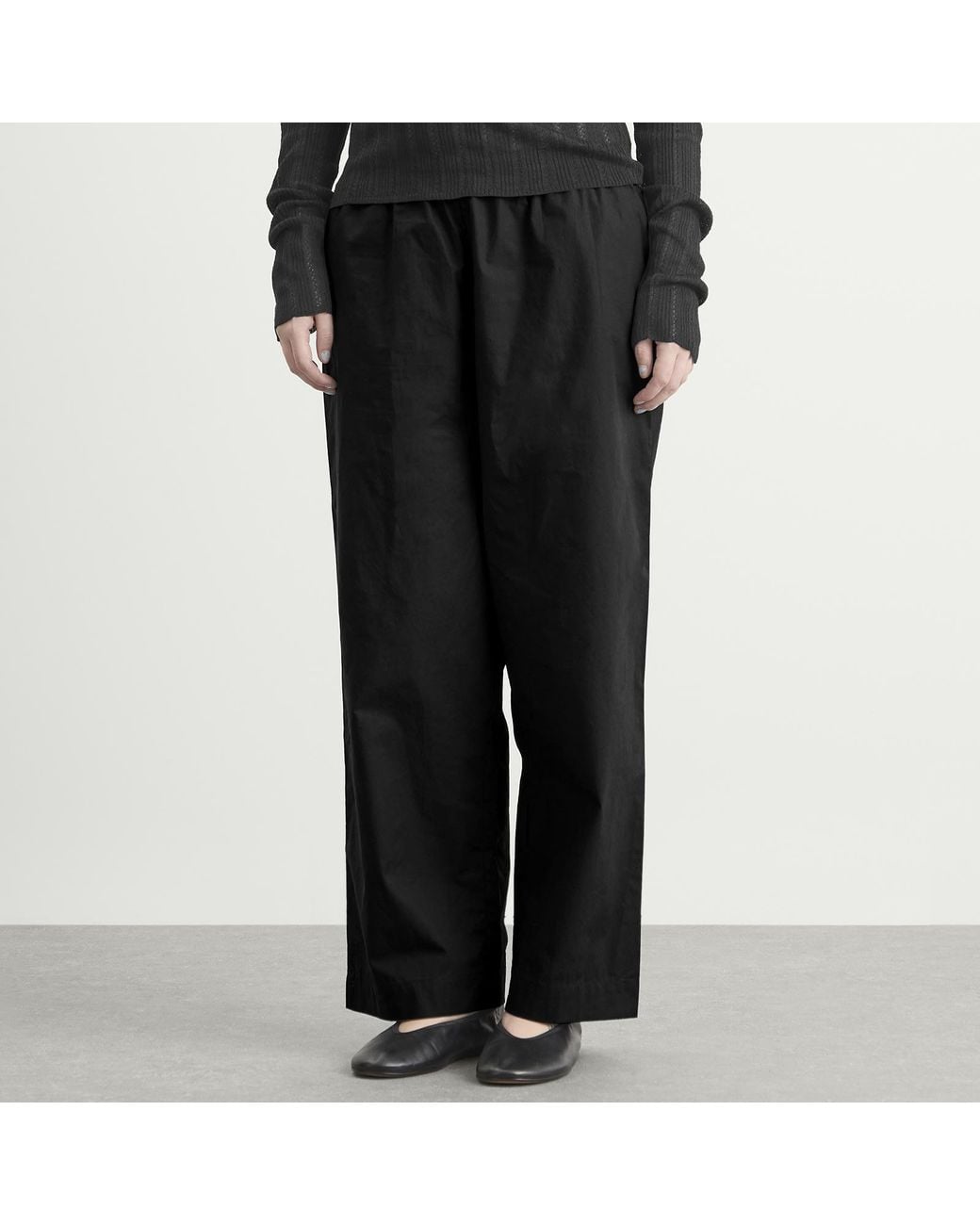 Deiji Studios Black Ease Trousers