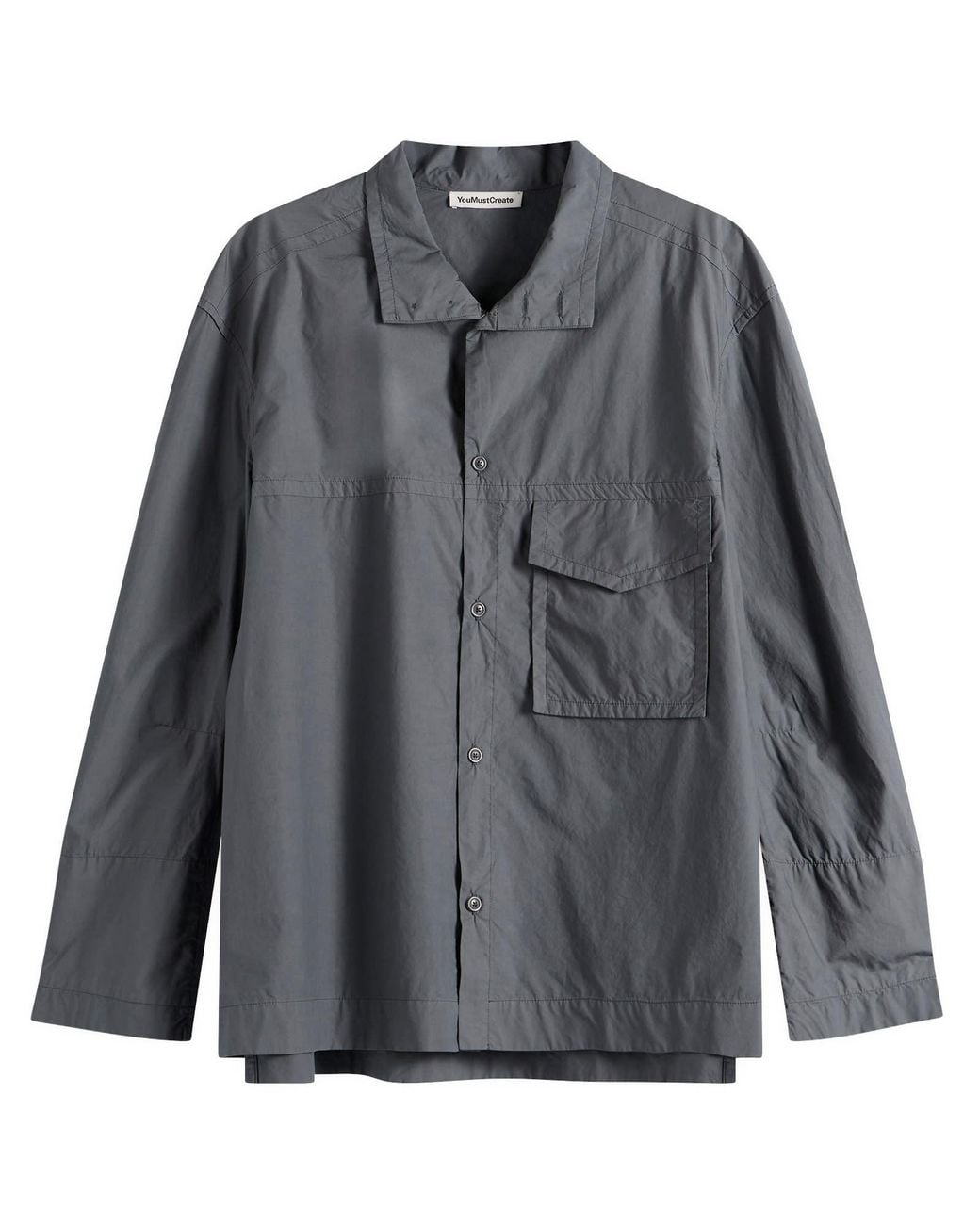 YMC Gray Cruiser Overshirt for men