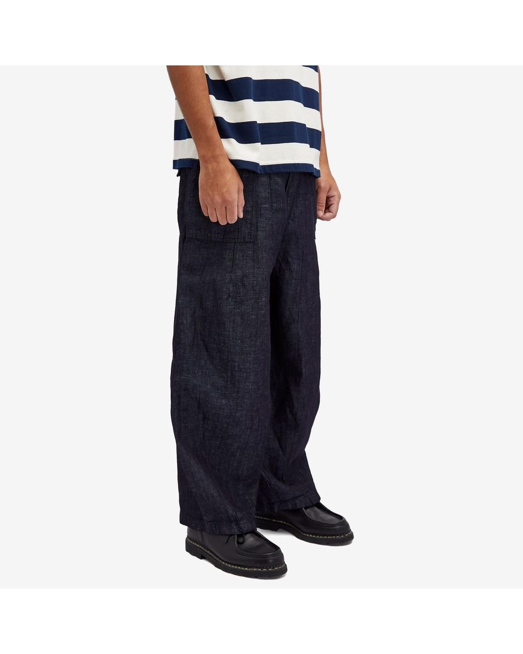 パンツ Ripstop Like Stretch Denim Balloon Pants Ripstop Like