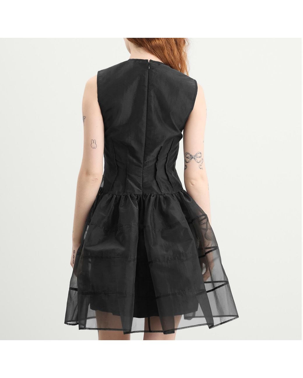 CECILIE BAHNSEN Black Claudie Dress