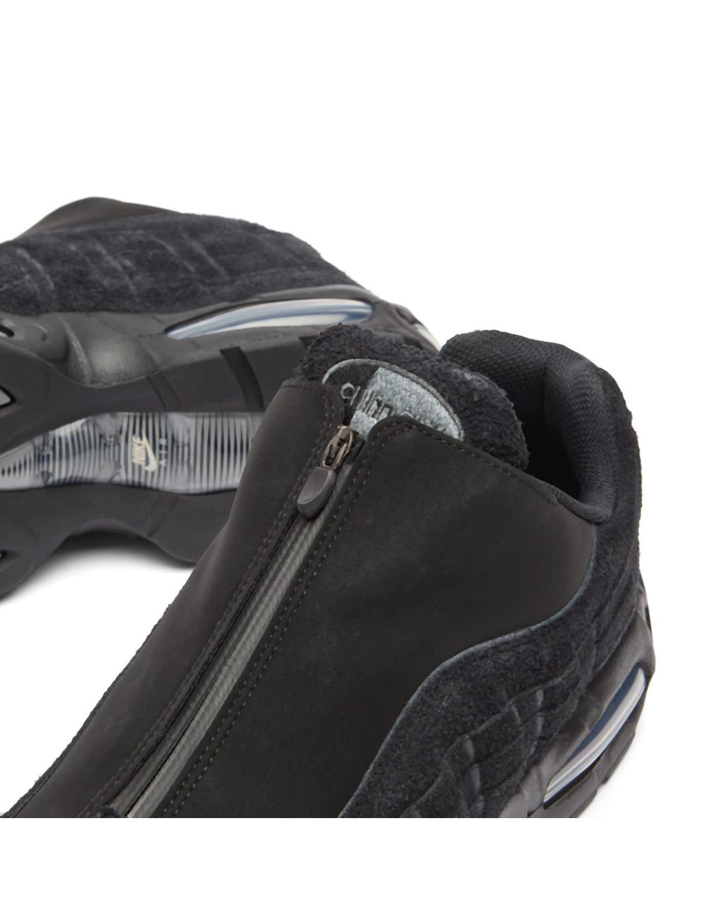 Nike Black Air Max 95 Big Bubble Zip Sneaker