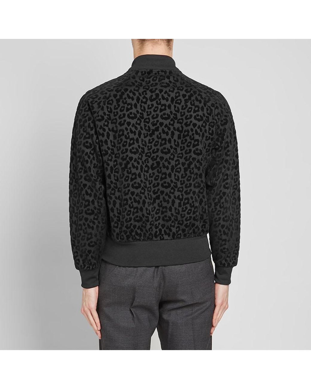 Miles Kane Leopard Print Track Jacket 