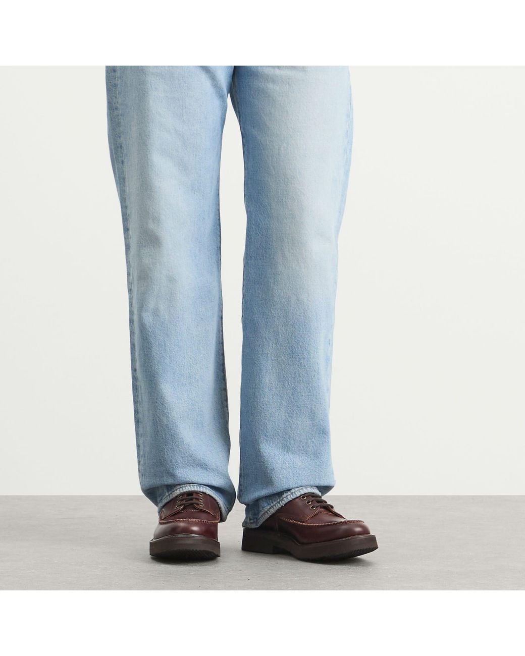 GRENSON Brown Carlo Derby Shoe for men