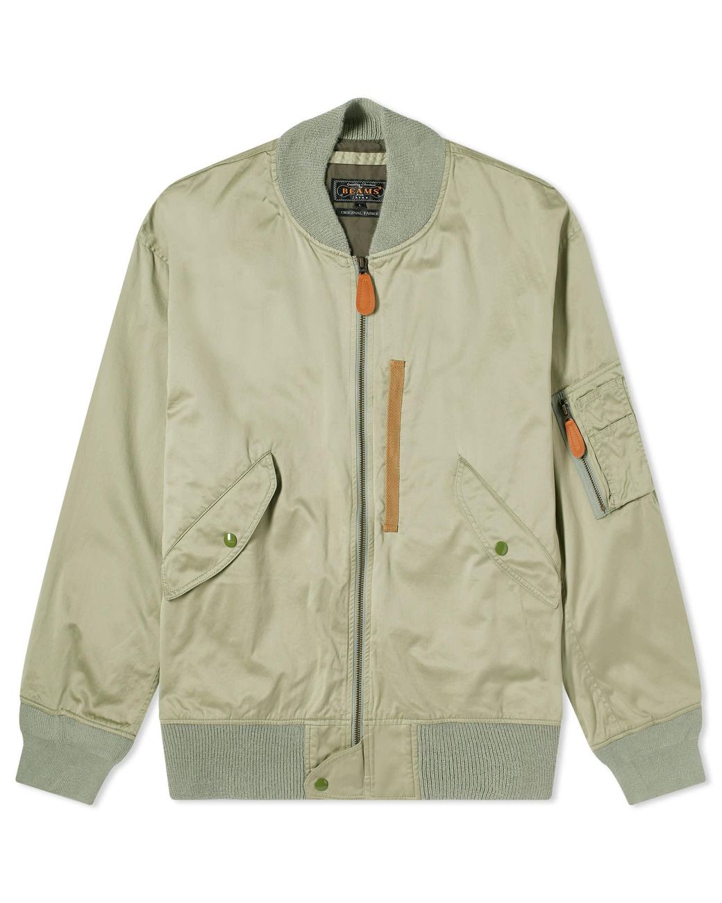 BEAMS+ - MIL FLIGHT JACKET LEATHER - BLACK – CURRICULUM