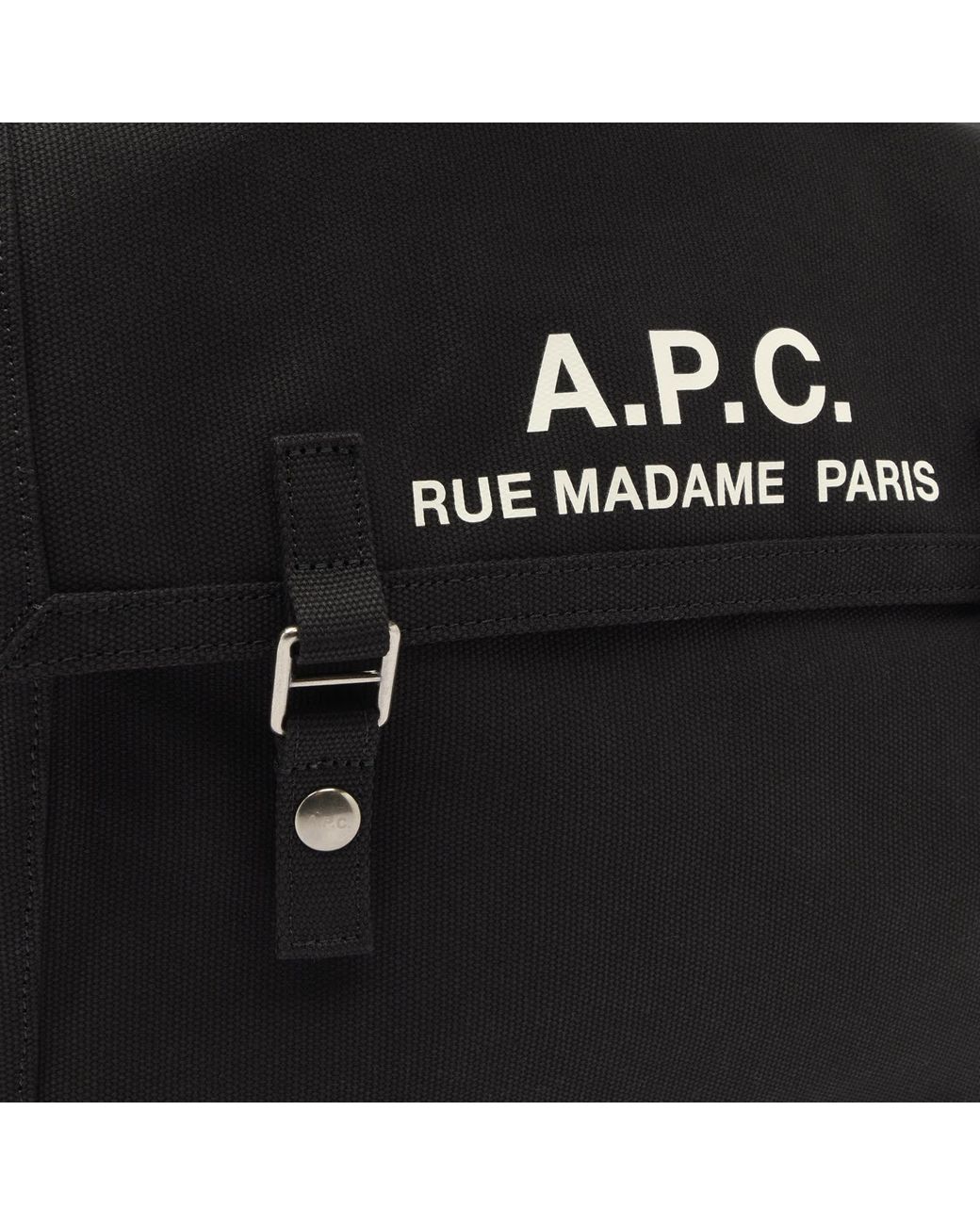 A.P.C. Black A.P.C Recuperation 2 Way Tote Bag for men