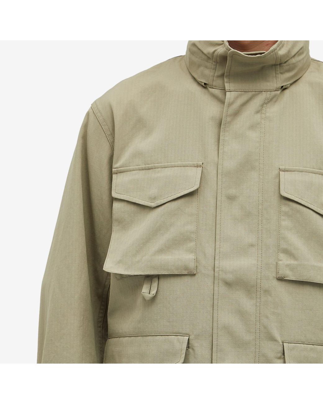 Snow Peak Takibi Ripstop Field Jacket in Green for Men | Lyst