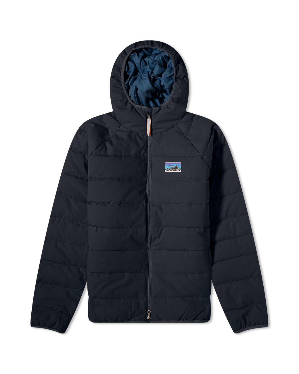 Patagonia 50Th Anniversary Cotton Down Jacket Pitch in Blue Lyst